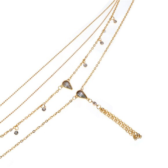 Vintage Multilayer Necklace - Picture 4 of 5